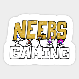 Neebs Gaming - Stick Figures Sticker